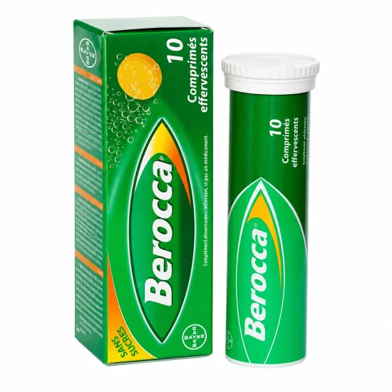 BEROCCA ENERGIE - EFFERVESCENTS 10 COMPRIMES