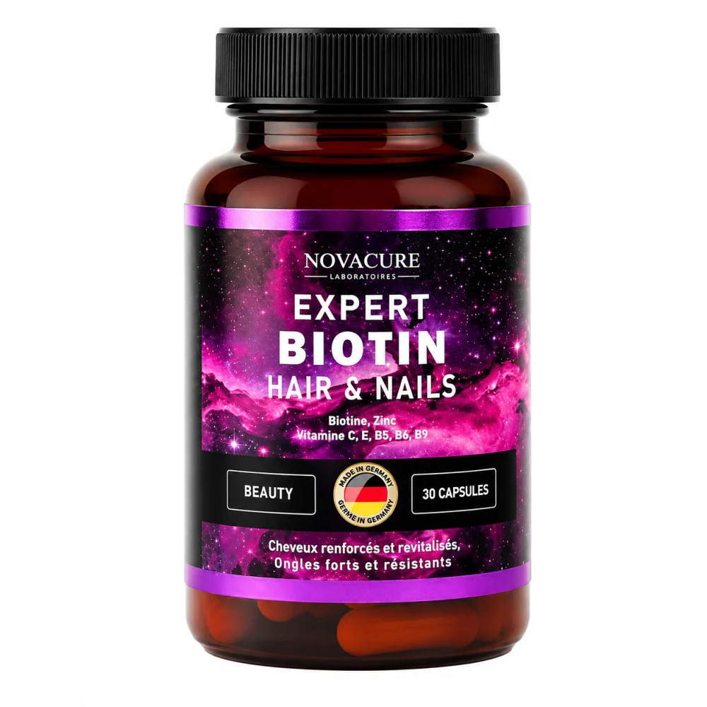 NOVACURE EXPERT BIOTIN HAIR & NAILS 30 GELULES