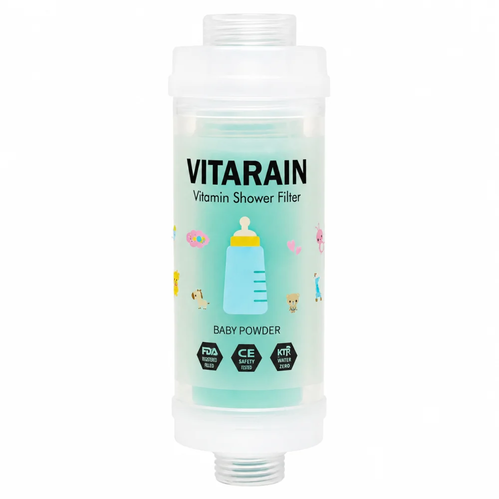 VITARAIN - FILTRE DE DOUCHE A LA VITAMIN BABY POWDER