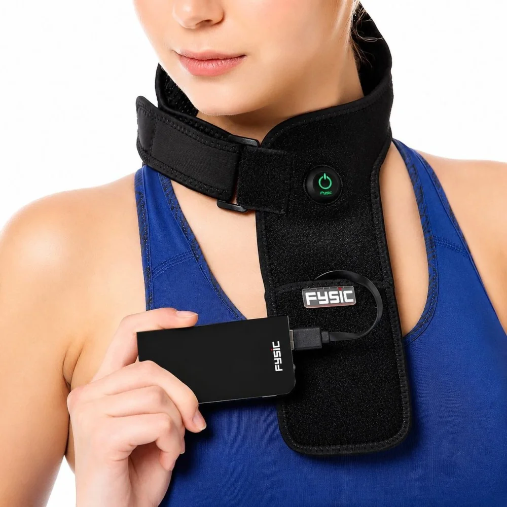 FYSIC - BANDAGE CHAUFFANT SANS FIL POUR LE COU FHP-160