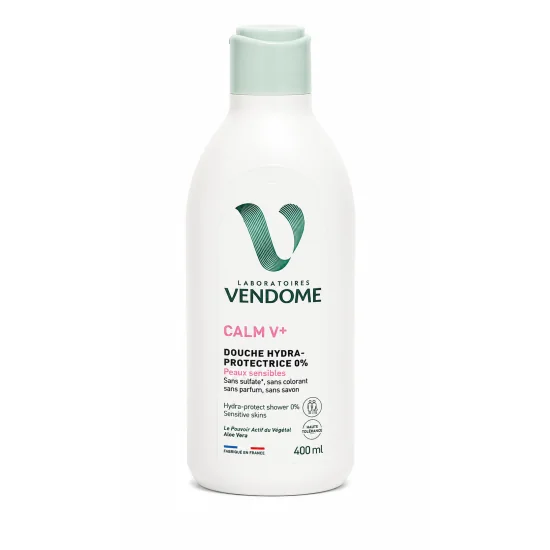 VENDÔME CALM V+ DOUCHE HYDRA-PROTECTRICE 0% 400 ML – PEAUX SENSIBLES