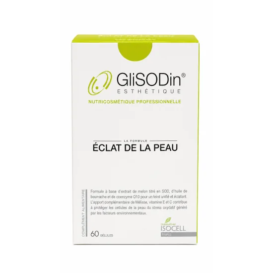 GLISODIN ESTHÉTIQUE ÉCLAT DE LA PEAU 60 GÉLULES – COMPLÉMENT ALIMENTAIRE