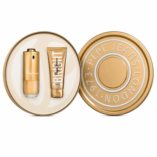 PEPE JEANS - COFFRET POUR FEMME : PARFUM 80ML + LAIT DE CORPS 100ML - BRIGHT INTENSE