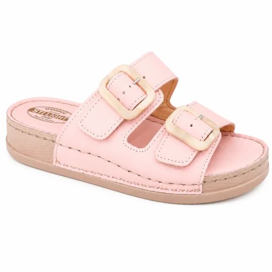 STILIGHT - CLAQUETTES ORTHOPEDIQUES FEMME ROSE BEBE