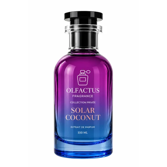 OLFACTUS SOLAR COCONUT EXTRAIT DE PARFUM 100 ML – PARFUM EXOTIQUE AUX NOTES DE COCO ET VANILLE