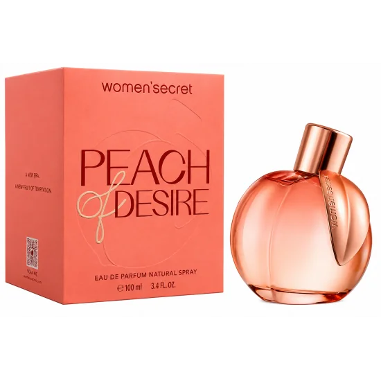 WOMEN'SECRET PEACH DESIRE EAU DE PARFUM 100 ML – PARFUM FRUITÉ FLORAL GOURMAND
