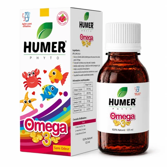 HUMER - OMEGA 3 SIROP 125ML