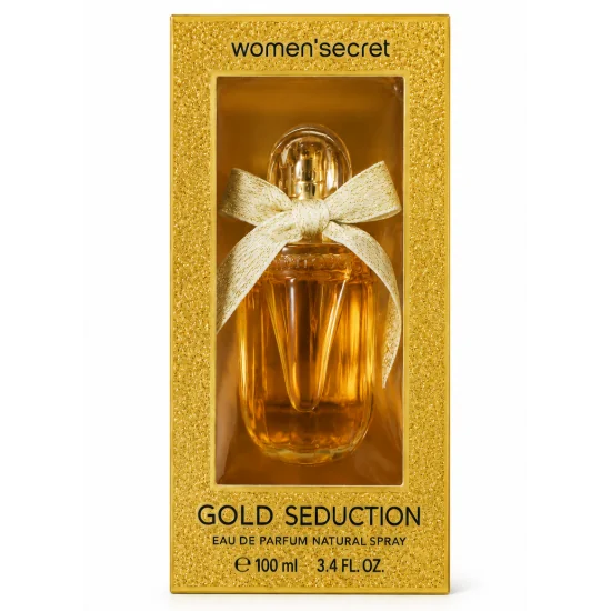WOMEN'SECRET GOLD SEDUCTION EAU DE PARFUM 100 ML – PARFUM FLORAL FRUITÉ