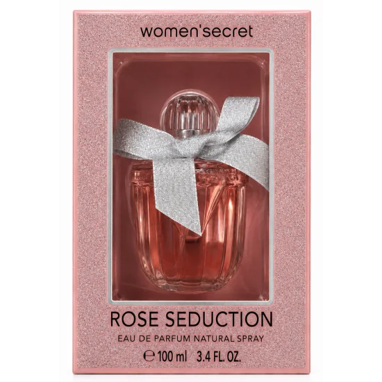 WOMEN'SECRET ROSE SEDUCTION EAU DE PARFUM 100 ML – PARFUM FLORAL FRUITÉ