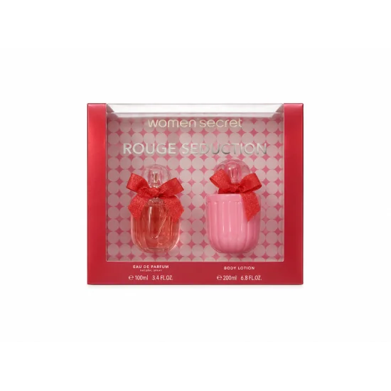 WOMEN'SECRET ROUGE SEDUCTION COFFRET EAU DE PARFUM 100 ML + BODY LOTION 200 ML