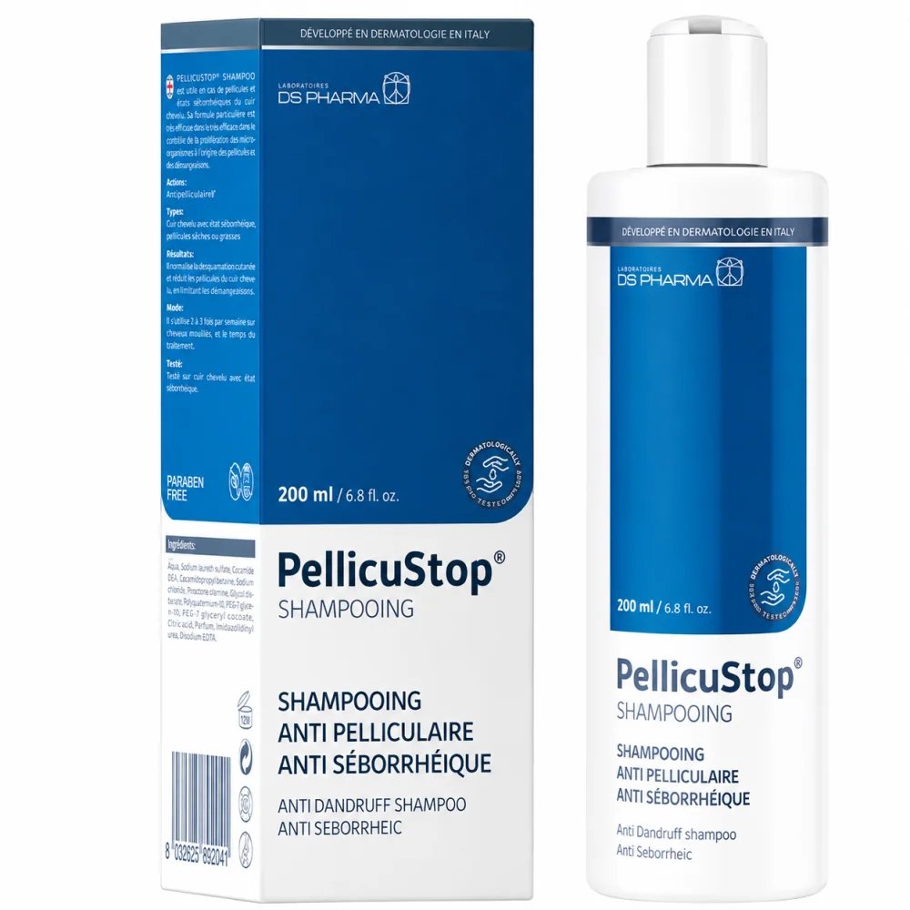 Pellicustop Shampoing anti-pelliculaire - 200 ml pour Beauté