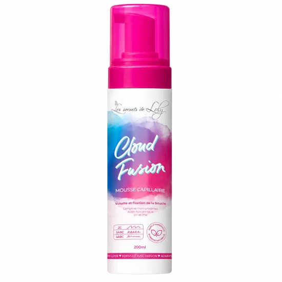 LES SECRETS DE LOLY CLOUD FUSION - MOUSSE CAPILLAIRE CHEVEUX MULTI-TEXTURÉS 200 ML