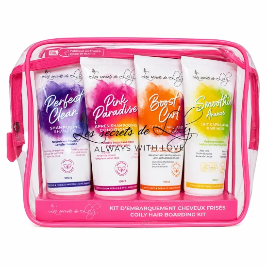 LES SECRETS DE LOLY - TROUSSE DE VOYAGE CHEVEUX FRISES