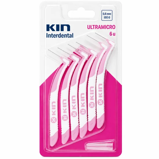 KIN - BROSSETTE ULTRAMICRO 0.6MM 6 PIECES