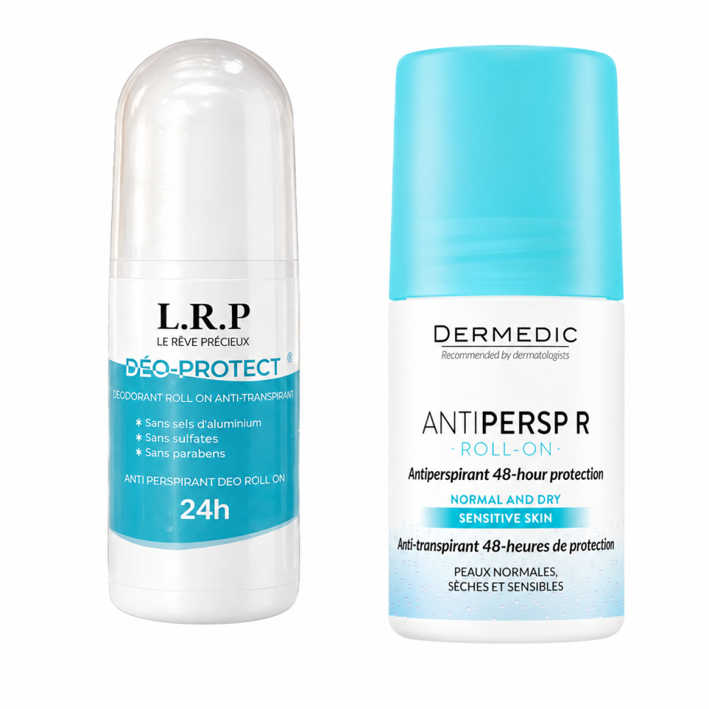 PACK - LRP ET DERMEDIC ROLLONS ANTI TRANSPIRANT