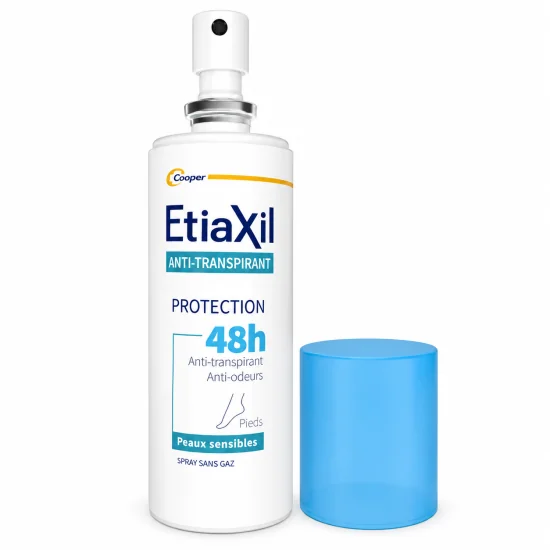 ETIAXIL - DEODORANT PIEDS ANTI TRANSPIRANT 48H 100ML