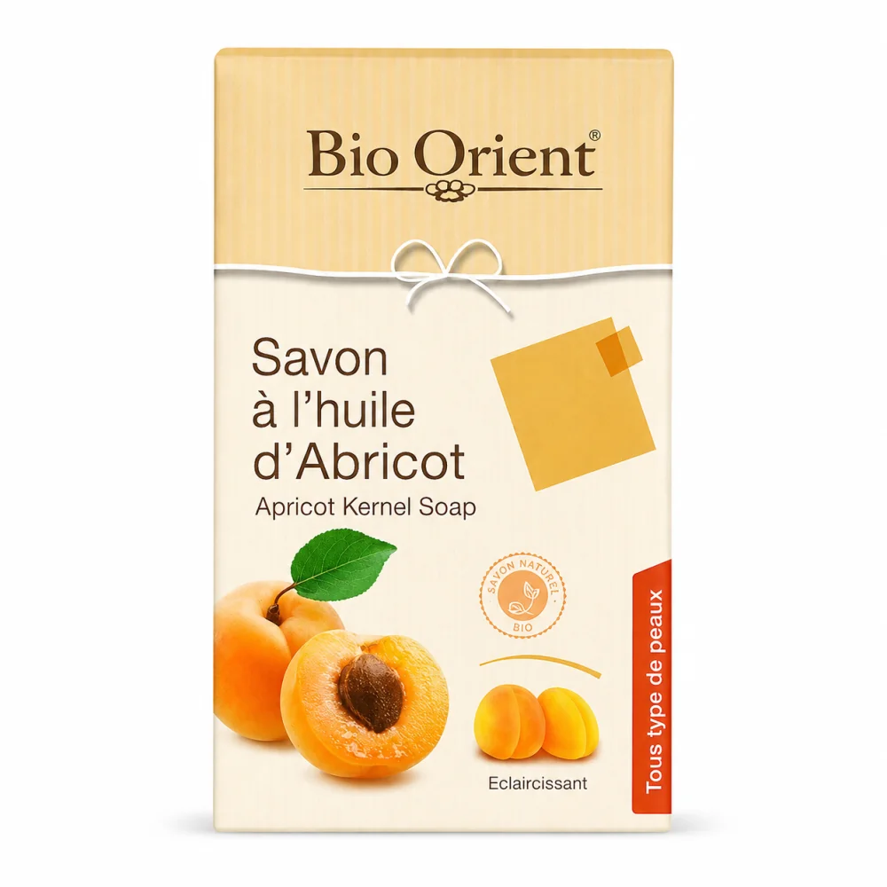BIO ORIENT - SAVON A L'HUILE D'ABRICOT ANTI TACHES 90g