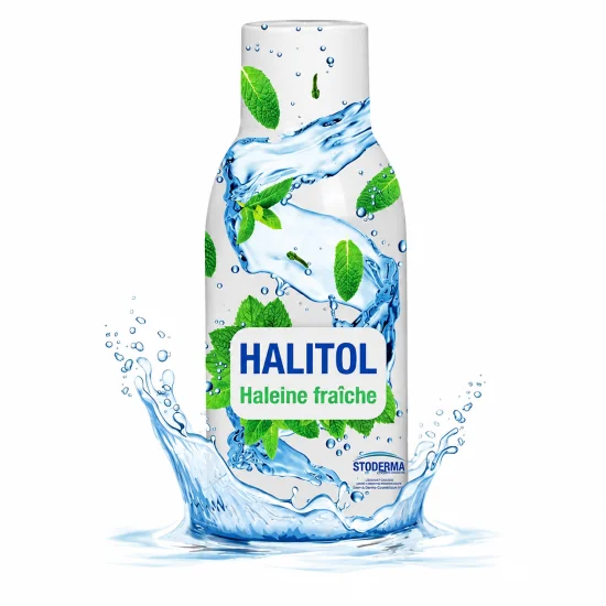 STODERMA HALITOL - BAIN DE BOUCHE HALEINE FRAICHE  500ML