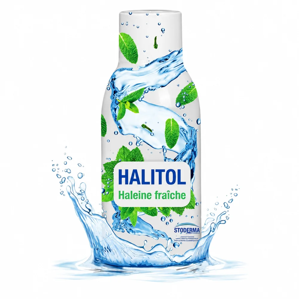 STODERMA HALITOL - BAIN DE BOUCHE HALEINE FRAICHE  500ML