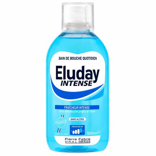 ELUDAY - BAIN DE BOUCHE INTENSE  QUOTIDIEN 500 ML