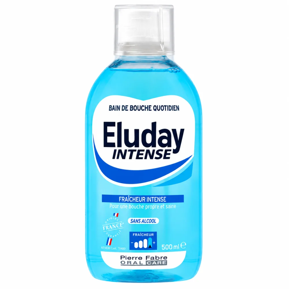 ELUDAY - BAIN DE BOUCHE INTENSE  QUOTIDIEN 500 ML