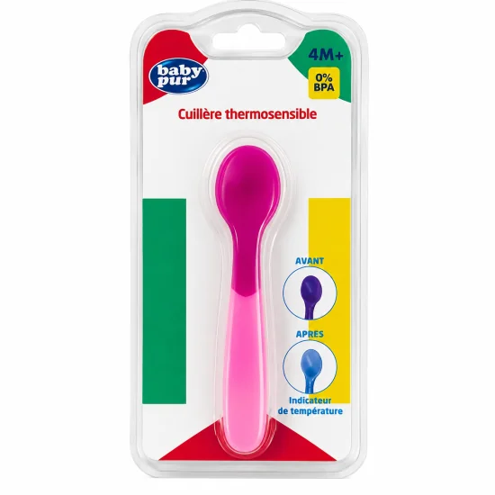 BABY PUR - CUILLERE THERMOSENSIBLE +4MOIS - B096