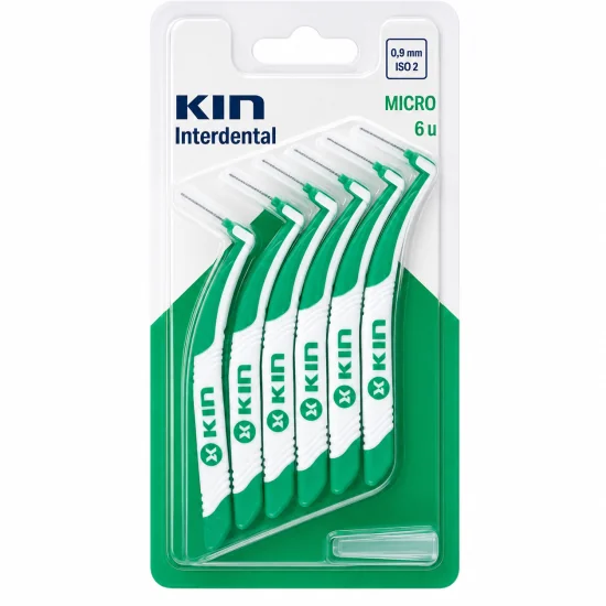 KIN - BROSSETTES INTERDENTAIRE MICRO 0.9MM 6 PIECES