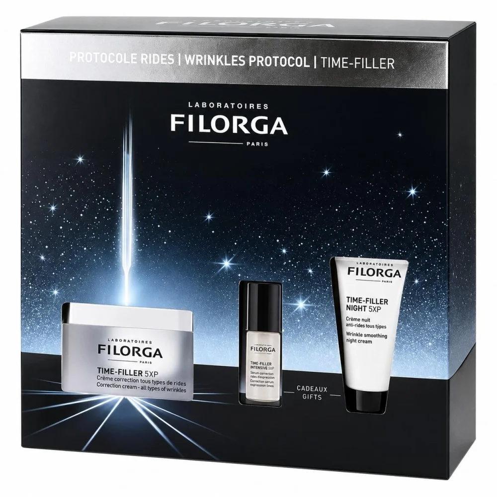 FILORGA TIME FILLER 5XP COFFRET PROTOCOLE RIDES