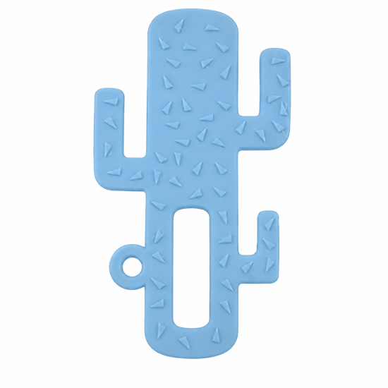 MINIKOIOI - ANNEAU DE DENTITION CACTUS BLEU