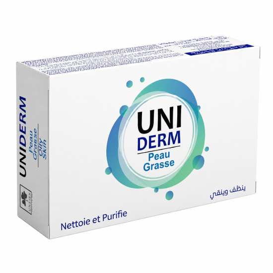 UNIDERM - SAVON PEAUX GRASSES 90G