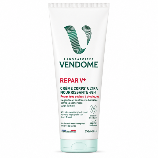 LAB VENDOME REPAR V+ - CREME CORPS ULTRA NOURRISSANTE 48H 250ML