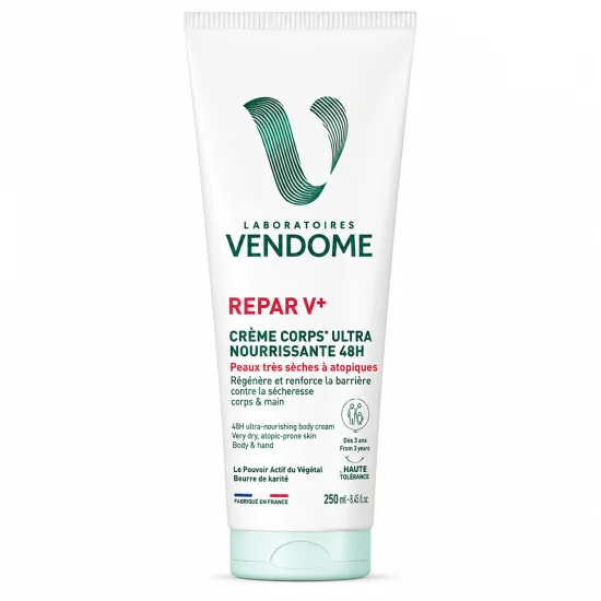 LAB VENDOME REPAR V+ - CREME CORPS ULTRA NOURRISSANTE 48H 250ML