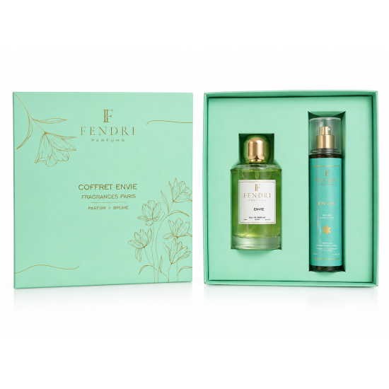 FENDRI PARFUMS - COFFRET ENVIE : PARFUM 100ML  + BRUME 150ML