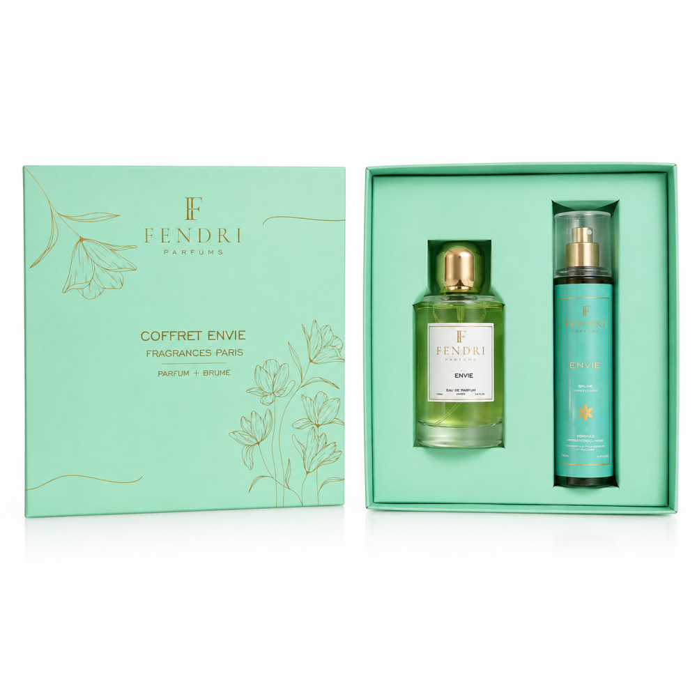 FENDRI PARFUMS - COFFRET ENVIE : PARFUM 100ML  + BRUME 150ML