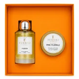 FENDRI PARFUMS - COFFRET FUSION : PARFUM 100ML + BOUGIE FLORALE