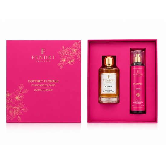 FENDRI PARFUMS - COFFRET FOLRALE :  PARFUM 100ML + BRUME 150ML