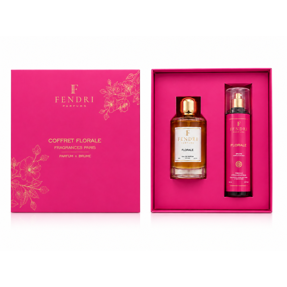FENDRI PARFUMS - COFFRET FOLRALE :  PARFUM 100ML + BRUME 150ML