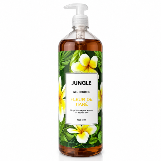 JUNGLE - GEL DOUCHE FLEUR DE TIARE 1L