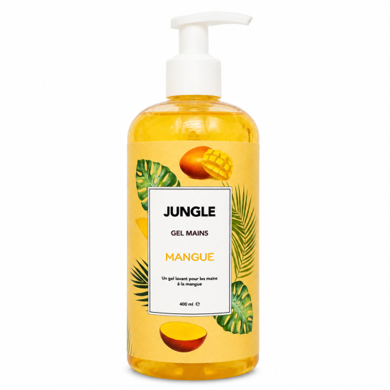 JUNGLE - GEL LAVANT MAINS MANGUE 400ML
