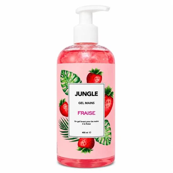JUNGLE - GEL LAVANT MAINS FRAISE 400ML