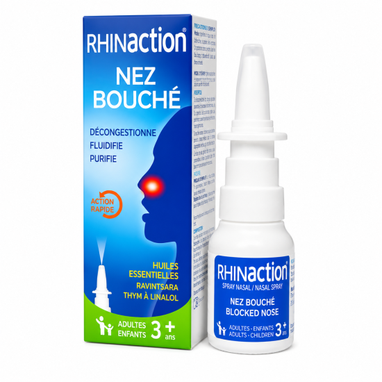 RHINACTION NEZ BOUCHÉ 3 ANS + 20ML
