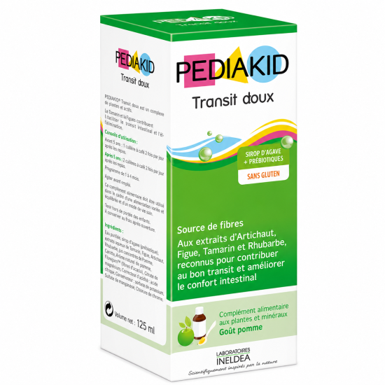 PEDIAKID TRANSIT DOUX SIROP 125ML