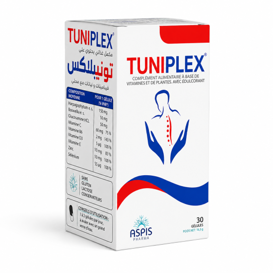 TUNIPLEX 30 GELULES