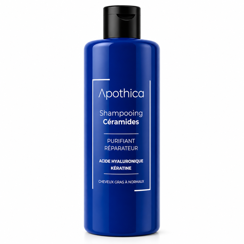 APOTHICA - SHAMPOOING CERAMIDES CHEVEUX GRAS À NORMAUX 400ML
