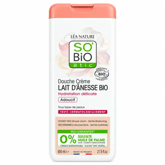 SO BIO - DOUCHE CREME LAIT D’ANESSE 650ML