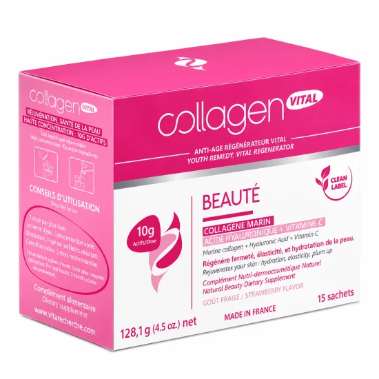 CLEAN LABEL COLLAGEN VITAL BEAUTE 15 SACHETS