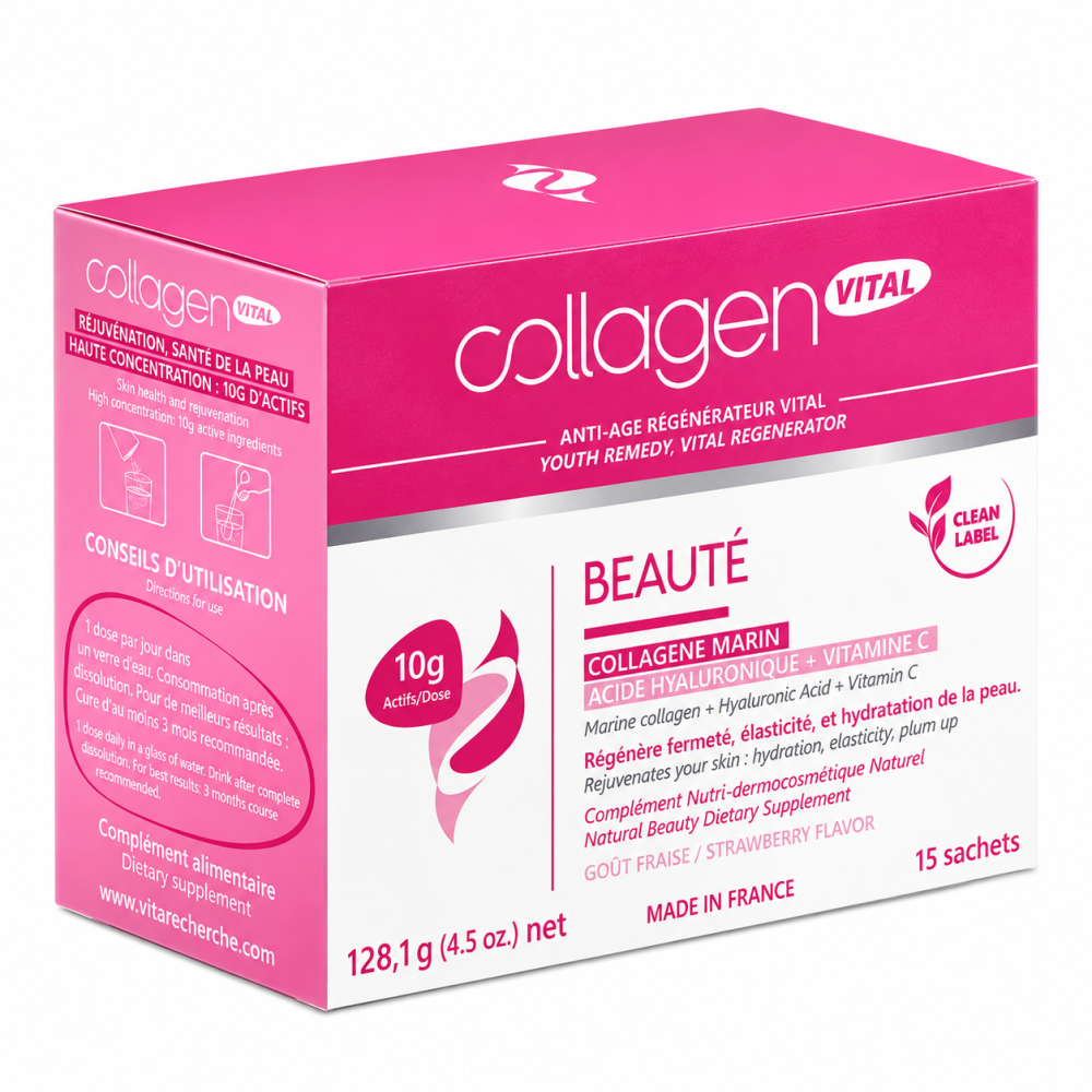 CLEAN LABEL COLLAGEN VITAL BEAUTE 15 SACHETS