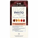 PHYTO COLOR - COLORATION PERMANENTE CHATAIN CLAIR CERISE INTENSE 6.66