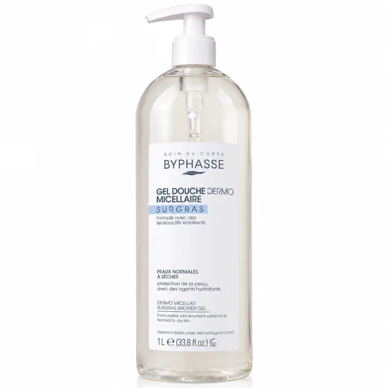BYPHASSE - GEL DOUCHE DERMO MICELLAIRE SURGRAS 1L