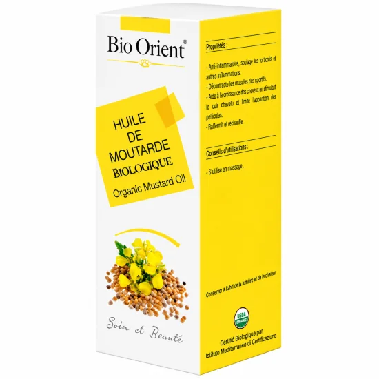 BIO ORIENT - HUILE DE MOUTARDE 90ML